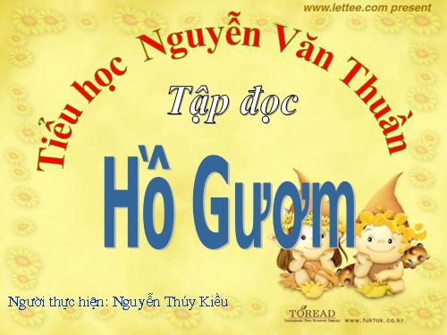 Tuần 9. Hồ Gươm