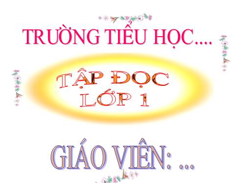 Tuần 3. Ai dậy sớm