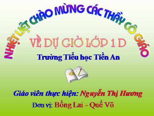 Tuần 1. Tặng cháu