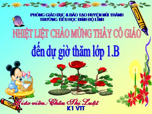 Tuần 9. Luỹ tre