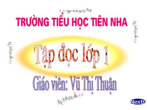 Tuần 9. Sau cơn mưa