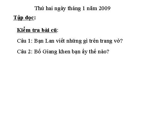 Tuần 2. Bàn tay mẹ