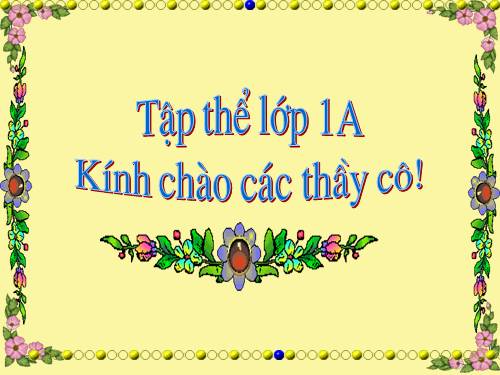 Tuần 1. Tặng cháu