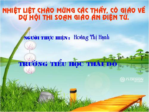 Tuần 5. Quà của bố