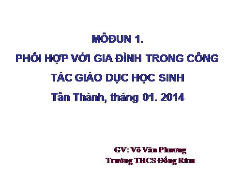 chuẩn nghề nghiệp GV (modun1-5)