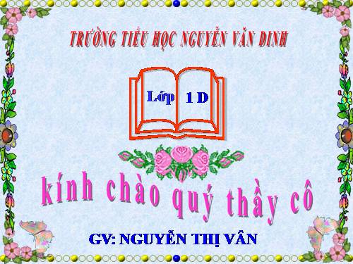 Tuần 6. Mời vào