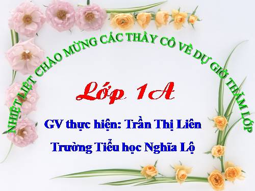 Tuần 10. Đi học