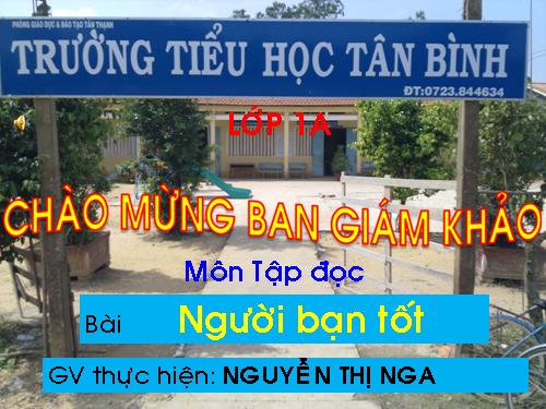 Tuần 7. Người bạn tốt