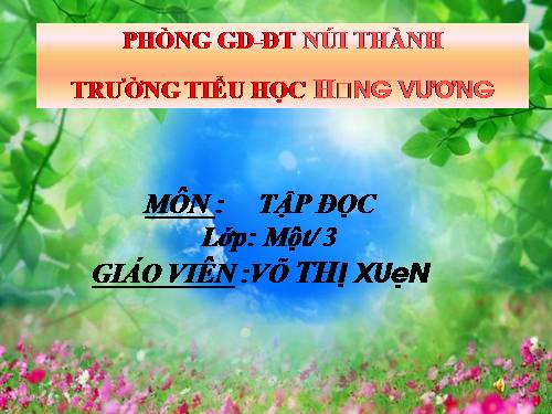 Tuần 10. Cây bàng