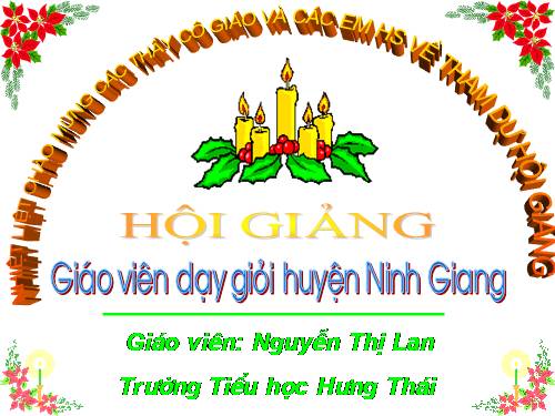 Tuần 5. Quà của bố