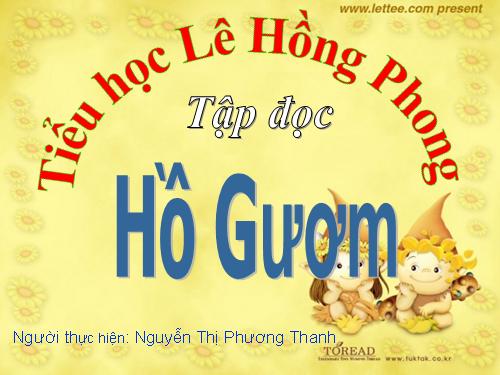 Tuần 9. Hồ Gươm