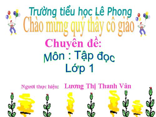 Tuần 9. Luỹ tre