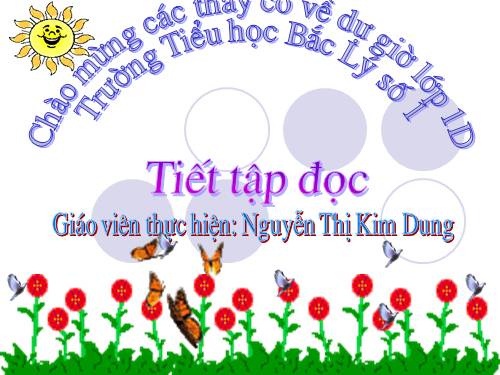 Tuần 9. Luỹ tre