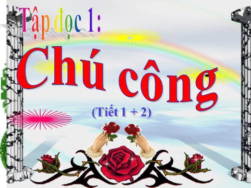 Tuần 6. Chú công