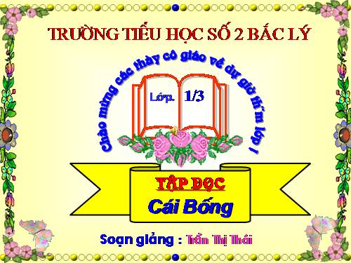 Tuần 2. Cái Bống