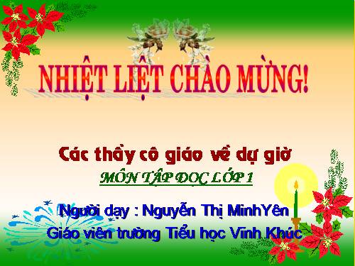 Tuần 3. Hoa ngọc lan