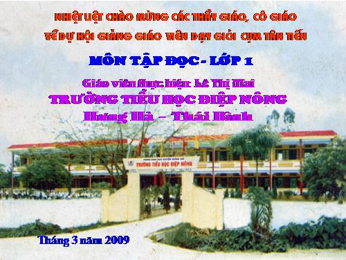 Tuần 2. Bàn tay mẹ