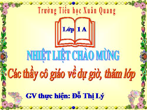 Tuần 1. Trường em