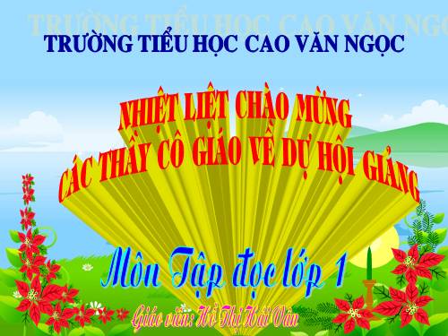 Tuần 2. Bàn tay mẹ