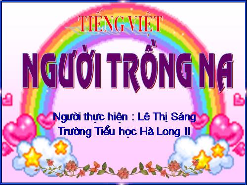 Tuần 11. Người trồng na