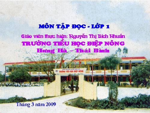 Tuần 2. Cái Bống