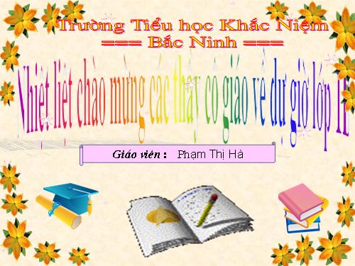 Tuần 7. Mèo con đi học