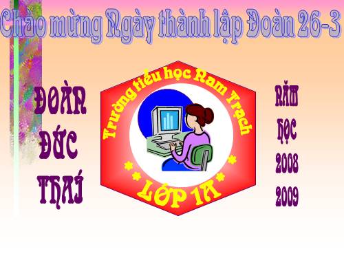 Tuần 2. Bàn tay mẹ