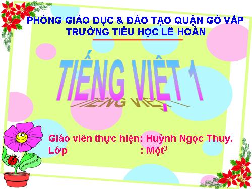 Tuần 3. Hoa ngọc lan