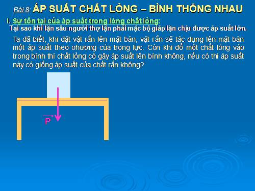 một số bài giảng vật lý 8