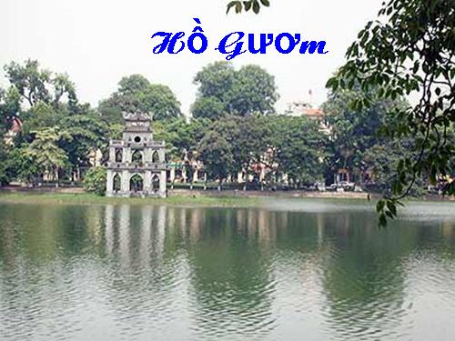 Tuần 9. Hồ Gươm