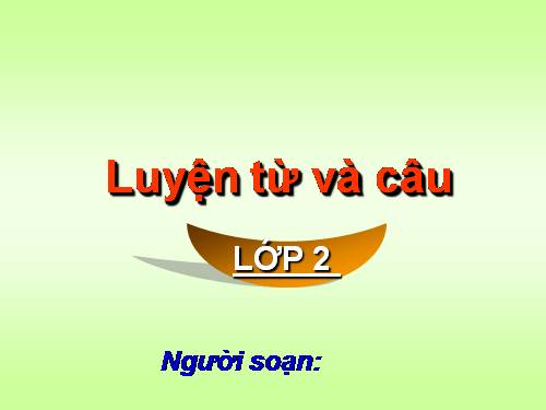 Tuần 21. MRVT: Từ ngữ về chim chóc. Đặt và trả lời câu hỏi: Ở đâu?