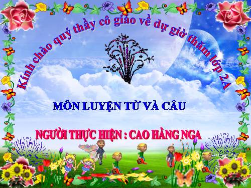 Tuần 11. MRVT: Từ ngữ về đồ dùng và công việc trong nhà