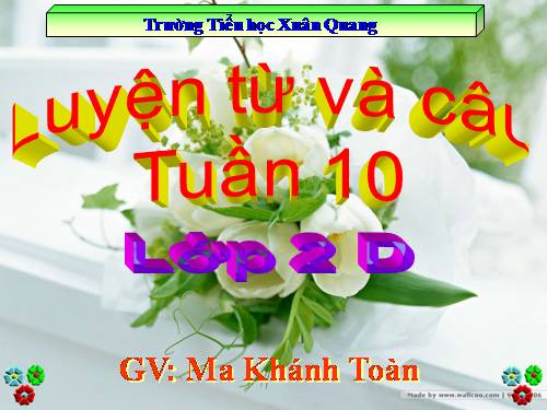 Tuần 10. MRVT: Từ ngữ về họ hàng. Dấu chấm, dấu chấm hỏi