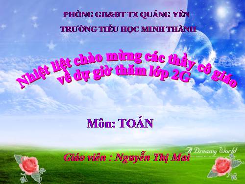 Tuần 7. MRVT: Từ ngữ về các môn học. Từ chỉ hoạt động