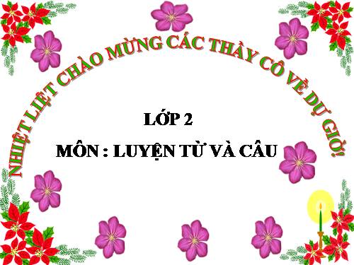 Tuần 8. Từ chỉ hoạt động, trạng thái. Dấu phẩy