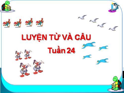 Tuần 24. MRVT: Từ ngữ về loài thú. Dấu chấm, dấu phẩy