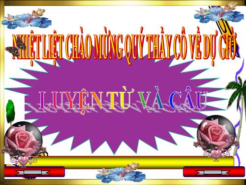 Tuần 20. MRVT: Từ ngữ về thời tiết. Đặt và trả lời câu hỏi: Khi nào? Dấu chấm, dấu chấm than