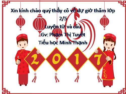 Tuần 21. MRVT: Từ ngữ về chim chóc. Đặt và trả lời câu hỏi: Ở đâu?