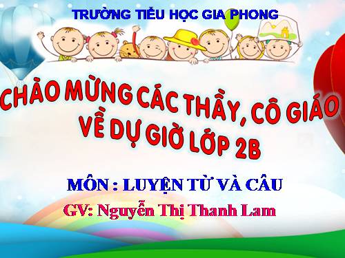 Tuần 10. MRVT: Từ ngữ về họ hàng. Dấu chấm, dấu chấm hỏi