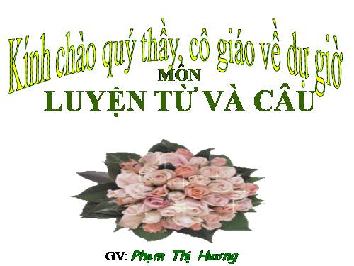 Tuần 1. Từ và câu