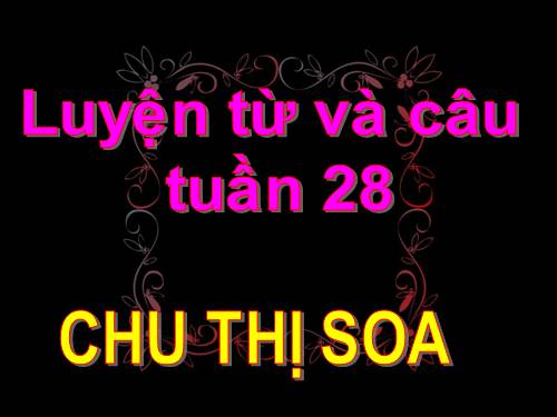 Tuần 28. MRVT: Từ ngữ về cây cối. Đặt và trả lời câu hỏi: Để làm gì? Dấu chấm, dấu phẩy