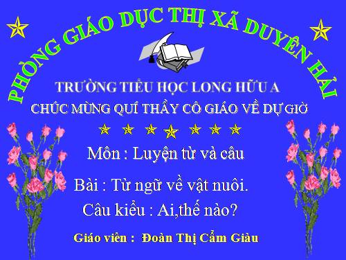 Tuần 25. MRVT: Từ ngữ về sông biển. Đặt và trả lời câu hỏi: Vì sao?