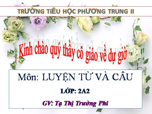 Tuần 21. MRVT: Từ ngữ về chim chóc. Đặt và trả lời câu hỏi: Ở đâu?