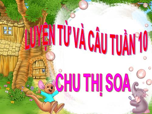 Tuần 10. MRVT: Từ ngữ về họ hàng. Dấu chấm, dấu chấm hỏi