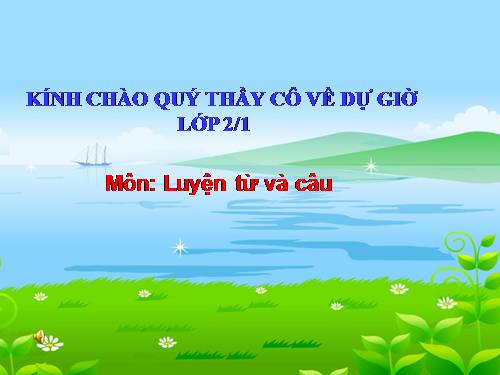 Tuần 26. MRVT: Từ ngữ về sông biển. Dấu phẩy