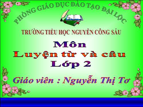 Tuần 19. MRVT: Từ ngữ về các mùa. Đặt và trả lời câu hỏi: Khi nào?