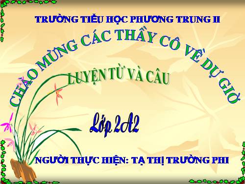 Tuần 10. MRVT: Từ ngữ về họ hàng. Dấu chấm, dấu chấm hỏi