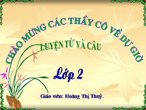 Tuần 10. MRVT: Từ ngữ về họ hàng. Dấu chấm, dấu chấm hỏi