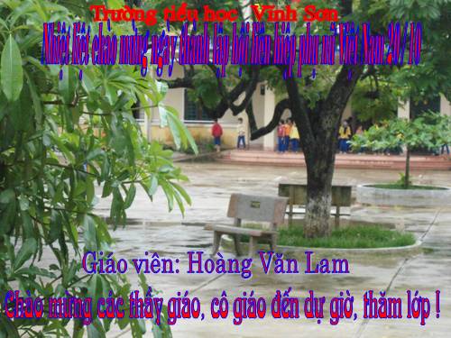 Tuần 7. MRVT: Từ ngữ về các môn học. Từ chỉ hoạt động