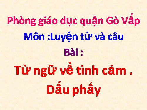 Tuần 11. MRVT: Từ ngữ về đồ dùng và công việc trong nhà